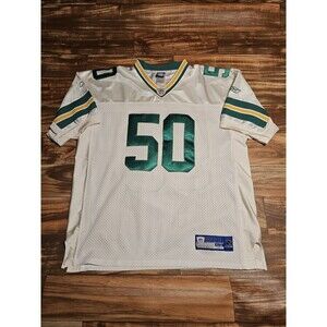 Vintage Reebok Green Bay Packers  AJ Hawk NFL Sports Stitched Football Jersey 52